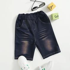 Джинсовые шорты для мальчиков Shein