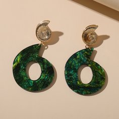 Серьги-подвески в форме ракушки Shein