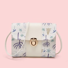 Сумка через плечо с принтом дерева Shein