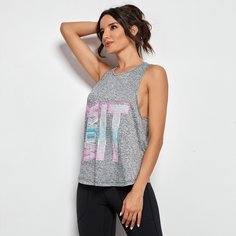 буква Спортивные футболки Shein