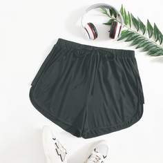 Шорты размера плюс с узлом Shein