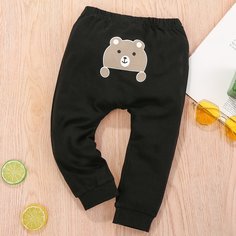 Детские спортивные брюки с мультипликационным принтом Shein