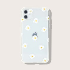 Чехол для iPhone с цветочным принтом Shein