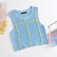 Вязаный жилет Shein