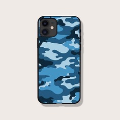Чехол для телефона с камуфляжным узором Shein