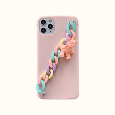 Чехол для телефона с ремешком и медведем 3D Shein