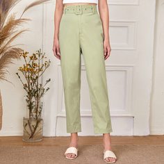 Брюки с поясом Shein