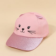 Бейсболка с мультипликационным принтом для девочек Shein