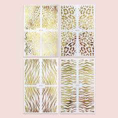 4 листа наклейка для ногтей Shein