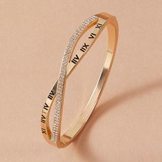 Браслет со стразами 1шт Shein