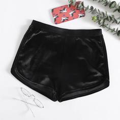 Бархатные шорты Shein