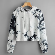 на кулиске тай дай Повседневный Свитшоты Shein