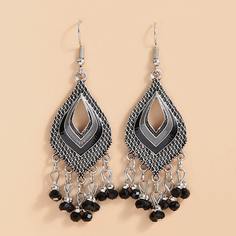 Серьги-подвески с бусинами в богемском стиле Shein