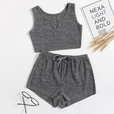 Трикотажная домашняя одежда Shein