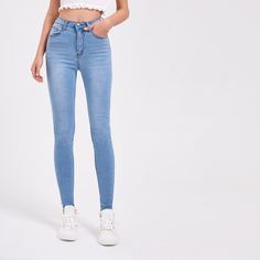 Однотонные джинсы Shein
