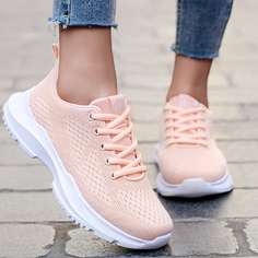 Вязаные кроссовки на шнурках Shein