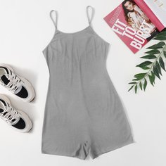 Комбинезон на бретельках размера плюс Shein