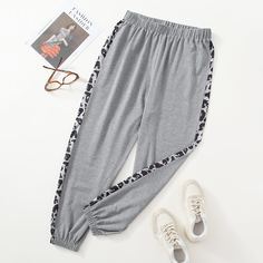 Спортивные брюки размера плюс Shein