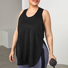 Спортивная майка размера плюс Shein