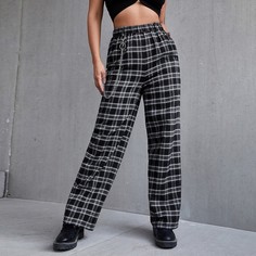 Брюки в клетку Shein