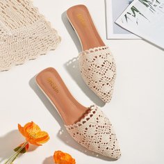Одноцветный Отпуск Балетки Shein