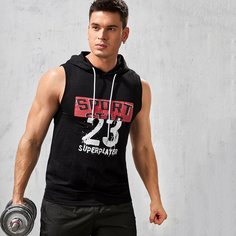 Спортивный Мужские спортивные футболки и майки Shein