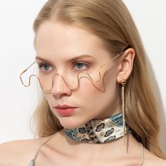 Металлические очки Shein