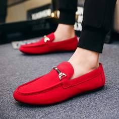 Мужские лоферы с металлическим декором Shein