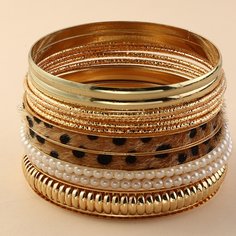 12шт браслет с искусственными жемчугами Shein