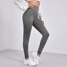Однотонные леггинсы Shein