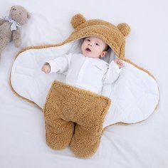 Аппликация Одноцветный Спальный мешок для малышей Shein
