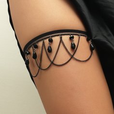 Цепочка для бедра с кристаллами Shein