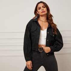 Стильная джинсовая куртка Shein