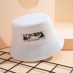 Шляпа с текстовым принтом Shein