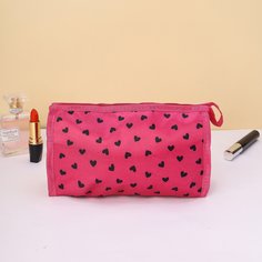 Косметичка с рисунком сердца Shein