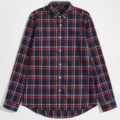 Мужская рубашка в клетку Shein