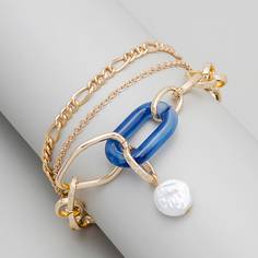 Многослойный браслет с искусственным жемчугом Shein