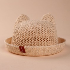 Детская шляпа с декором кошачьих ушей Shein