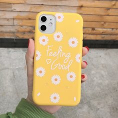 Чехол для телефона с цветочным принтом Shein