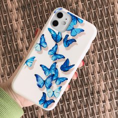 Чехол для телефона с принтом бабочек Shein