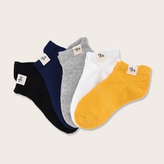 5 пар детские носки с узором зебры Shein