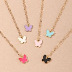 Бабочка Детские Ожерелья Shein