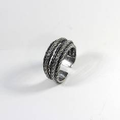 Текстура металла Мужские кольца Shein