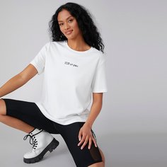 Футболка из переработанного полиэстера Shein