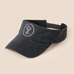 Шапка-козырек с вышивкой дерева Shein