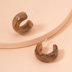 Акриловые серьги-кольца Shein