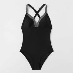 Оригинальный слитный купальник Shein