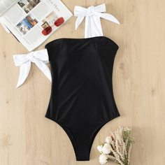 Оригинальный слитный купальник Shein