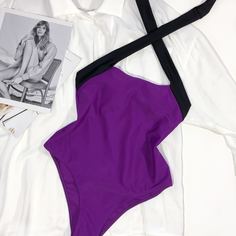 Слитный купальник Shein