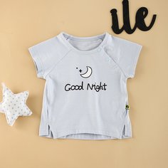 Топ с оригинальным принтом для мальчиков Shein